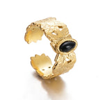new-stainless-steel-open-ring - Viexta