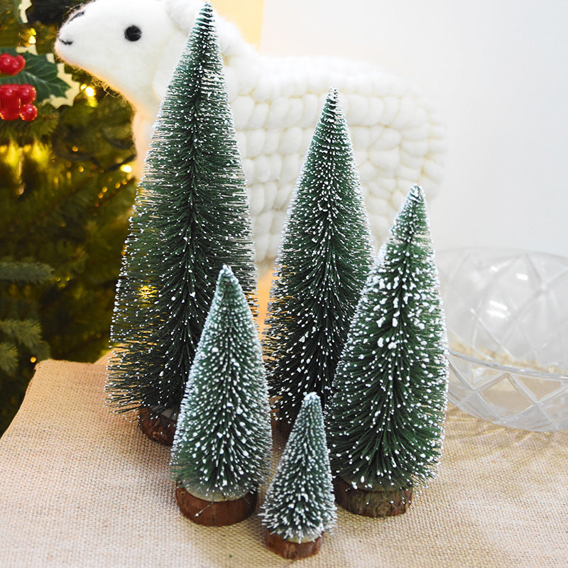 Mini Christmas Tree with Pine Needles