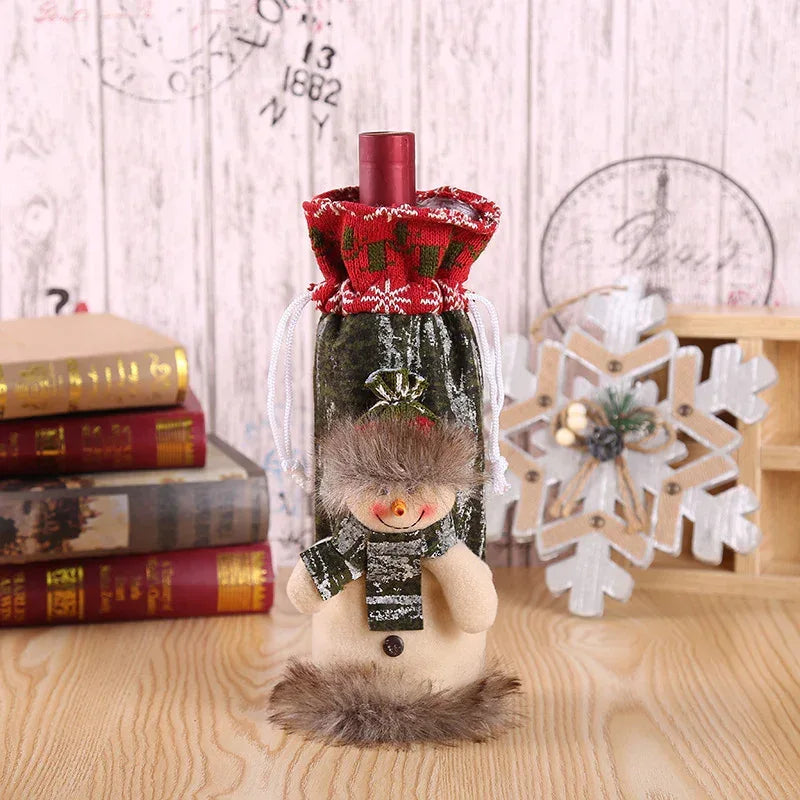 christmas-decorations-christmas-wine-bottle-socks - Viexta