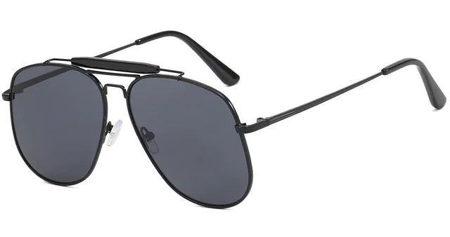 Metal Frame Pilot Sunglasses