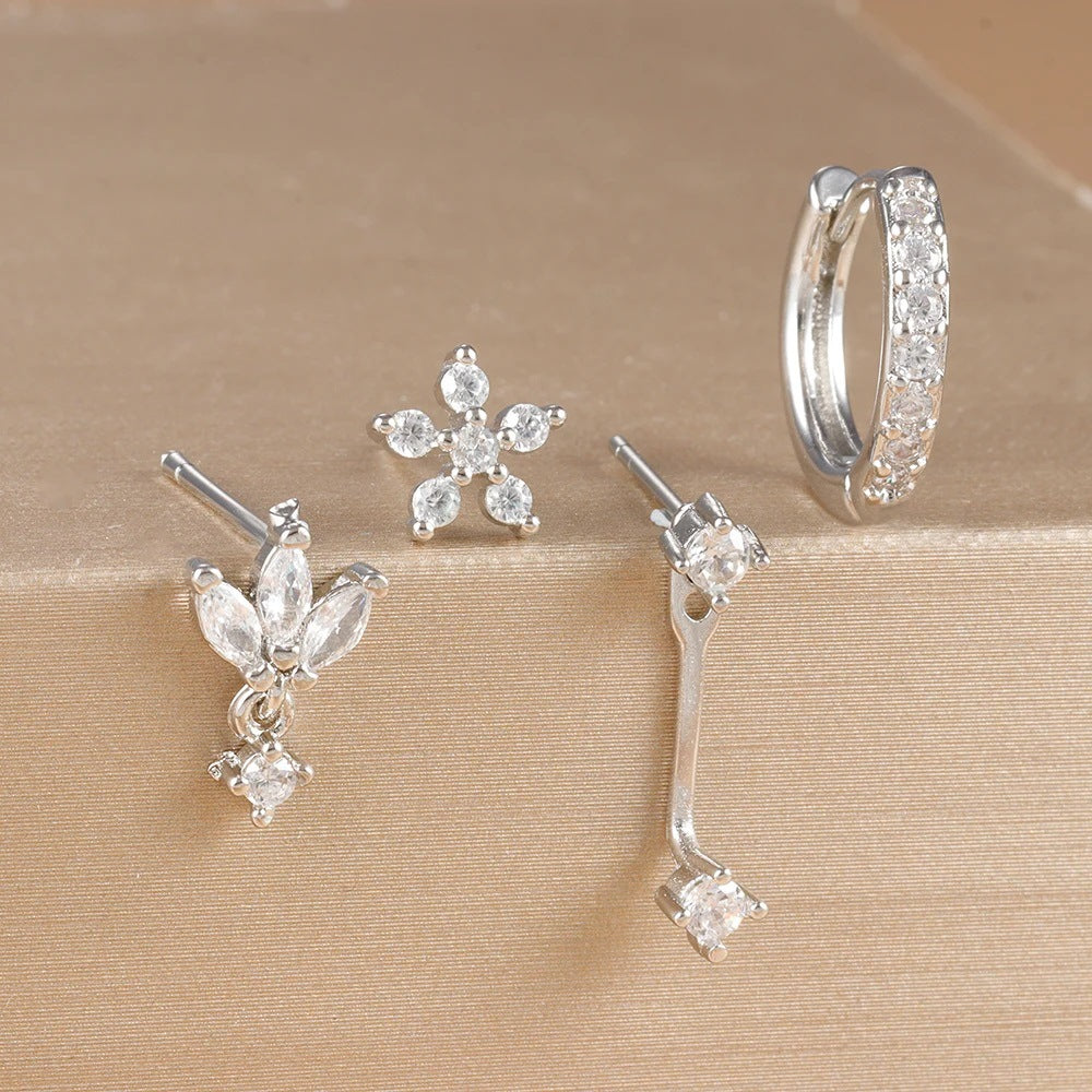 Zircon Stud Earrings