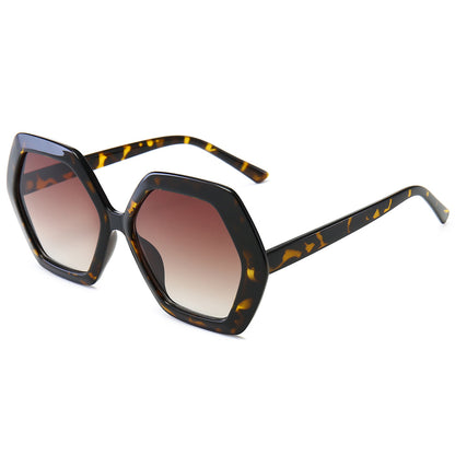 Round retro fashion UV sunglasses