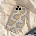Flower iPhone Wavy edge case - Viexta