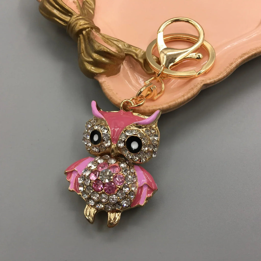 owl-keychain-enamel-artware - Viexta