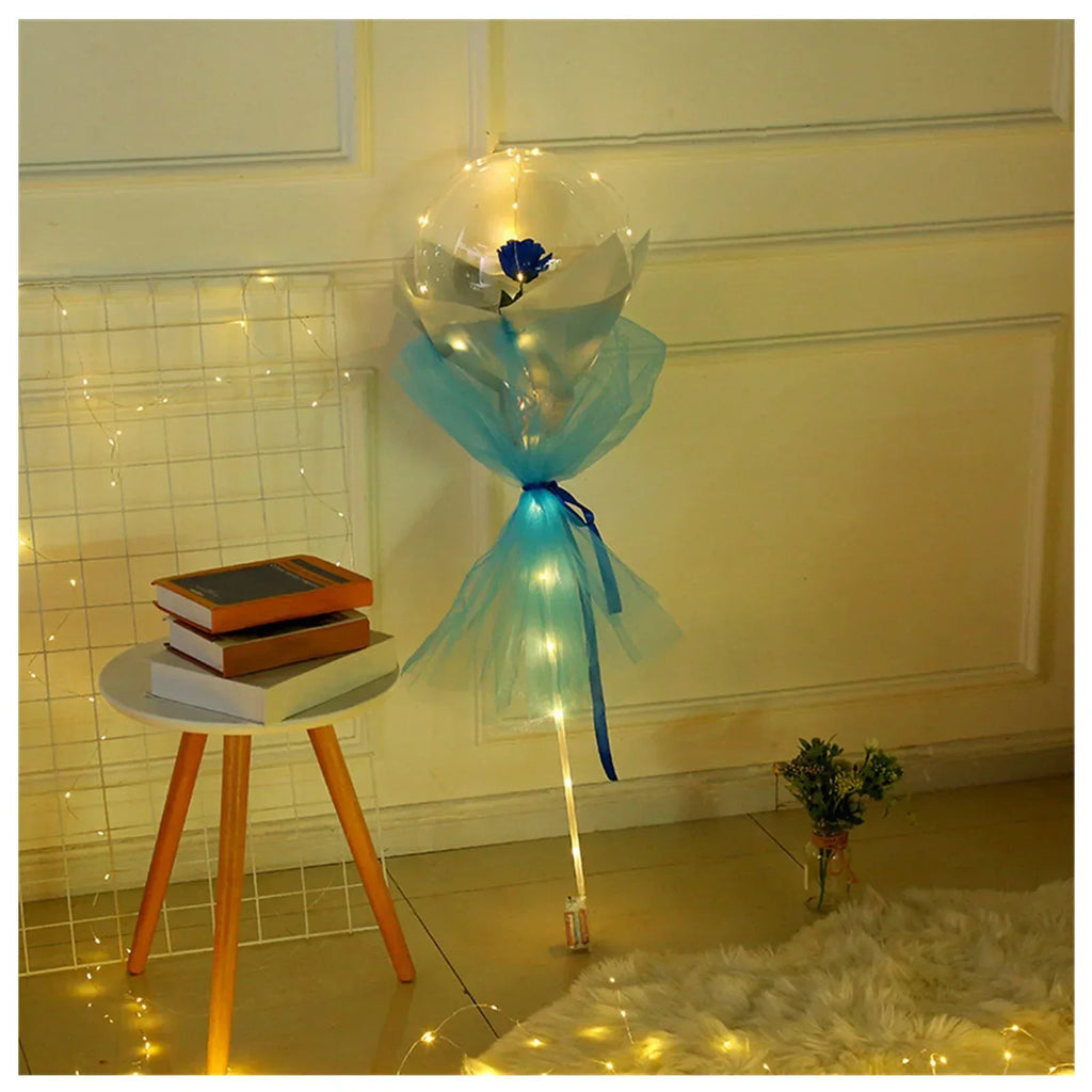 LED Luminous Balloon Rose Bouquet - Viexta