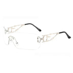 Versatile Frameless Hollow Sunglasses - Viexta