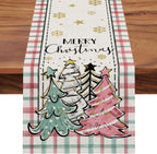 christmas-trees-merry-xmas-table-runner