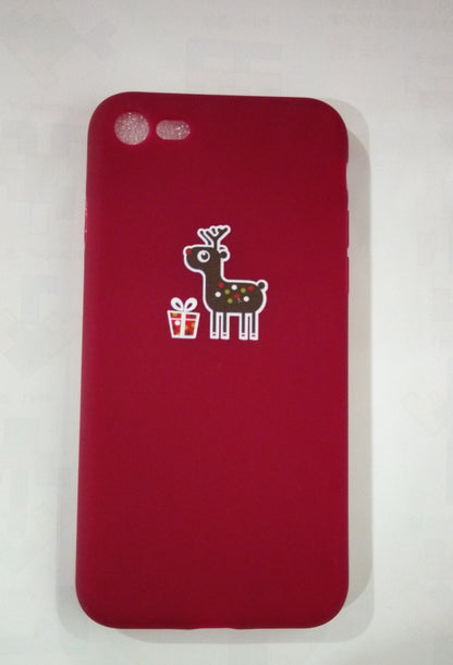 Christmas frosted iPhone case