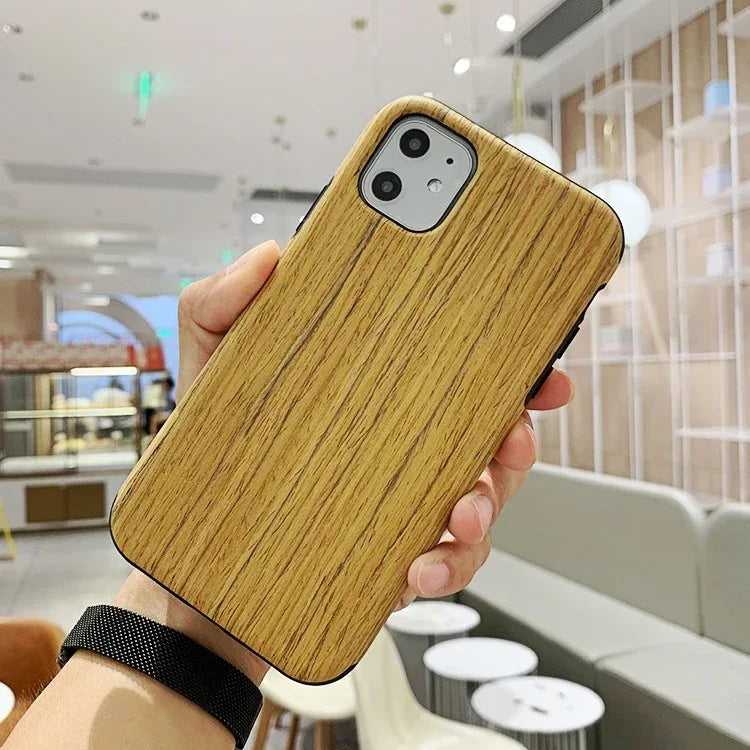 Wooden pattern iPhone case - Viexta