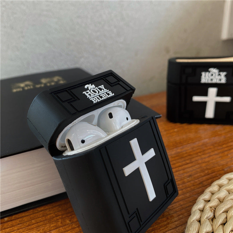 Three-dimensional bible AirPods Pro case