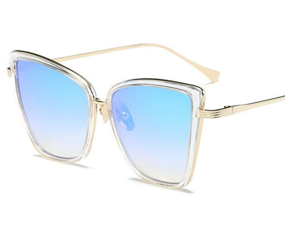 Personalized cat eye sunglasses