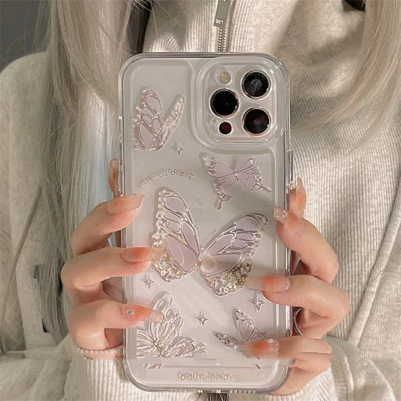 niche-gentle-butterfly-iphone-case - Viexta