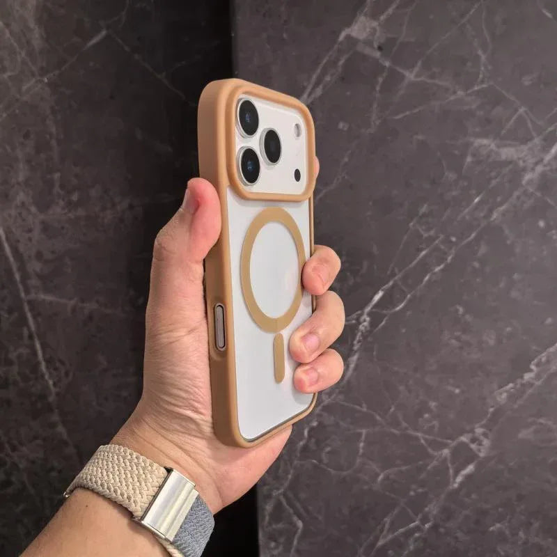 Transparent Magnetic Ultra-thin Drop-resistant iPhone Case - Viexta