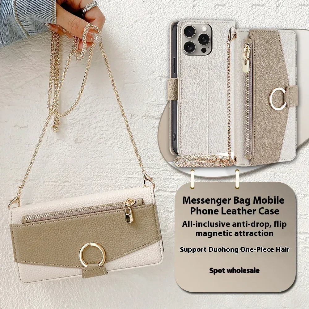 Lanyard Bracket Flip iPhone Cover - Viexta
