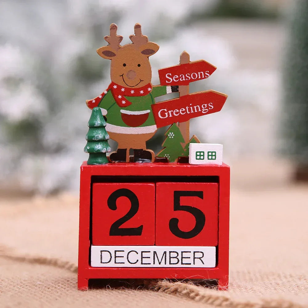 christmas-wooden-calendar-decorations - Viexta