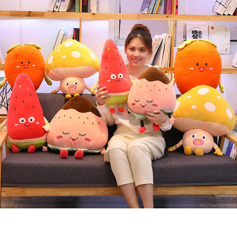 Realistic fruit plush toys - Viexta