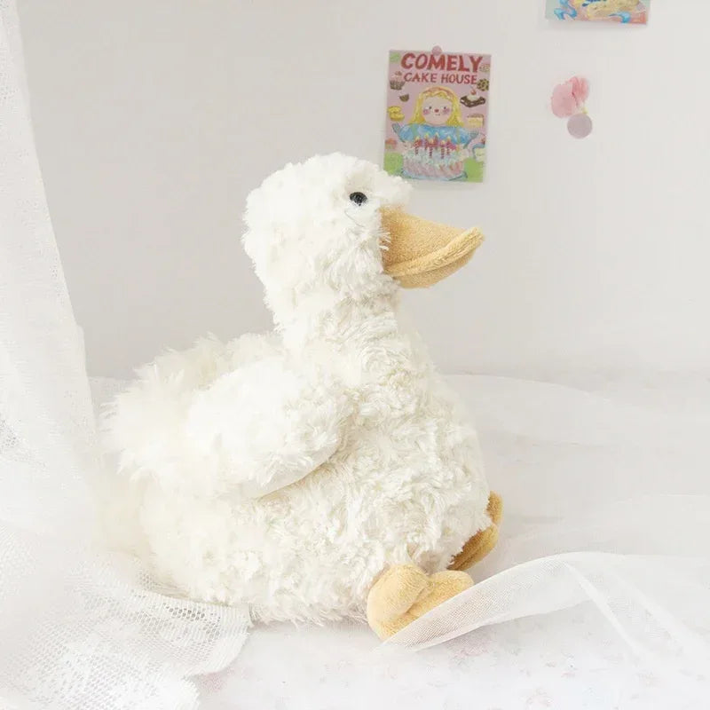 White Goose-Duck Plush Toy - Viexta