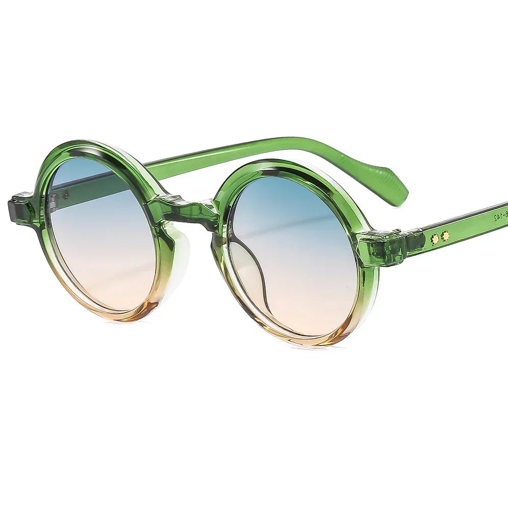 punk-round-retro-new-sunglasses - Viexta