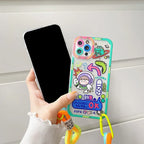 Lanyard Angel Eye Phone Case for IPhone - Viexta