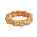 Metal Twist Open Bangle