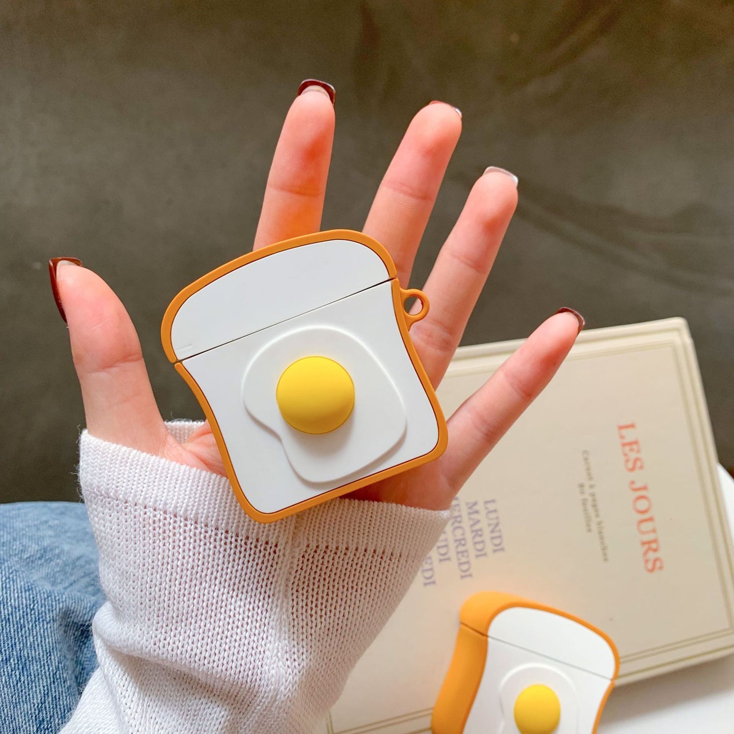 Breakfast Egg Toast Airpod Case