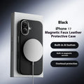 Integrated AI Plain Leather iPhone Case - Viexta