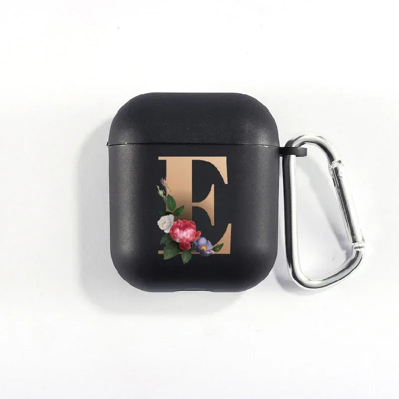 26 Alphabet Flower Airpods Cover - Viexta