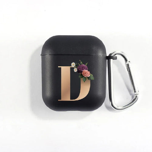 26 Alphabet Flower Airpods Cover - Viexta