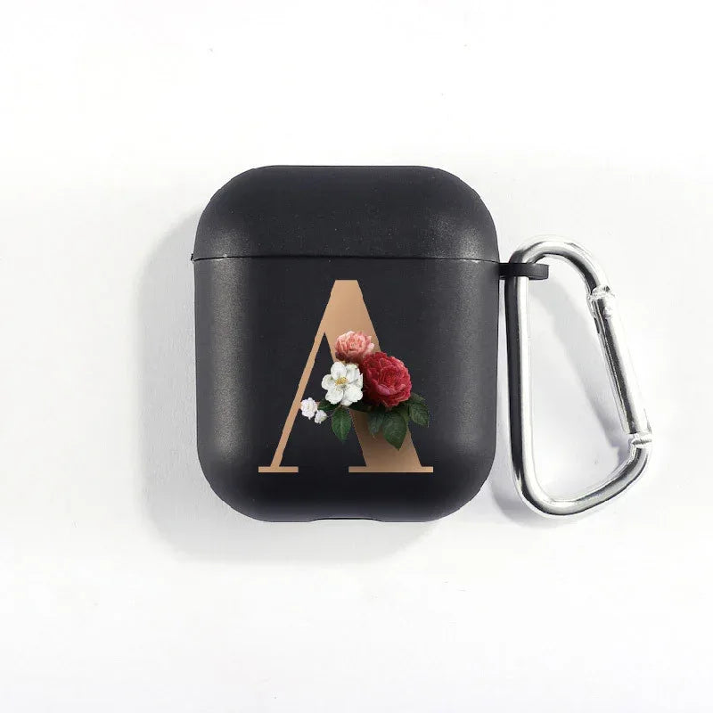 26 Alphabet Flower Airpods Cover - Viexta