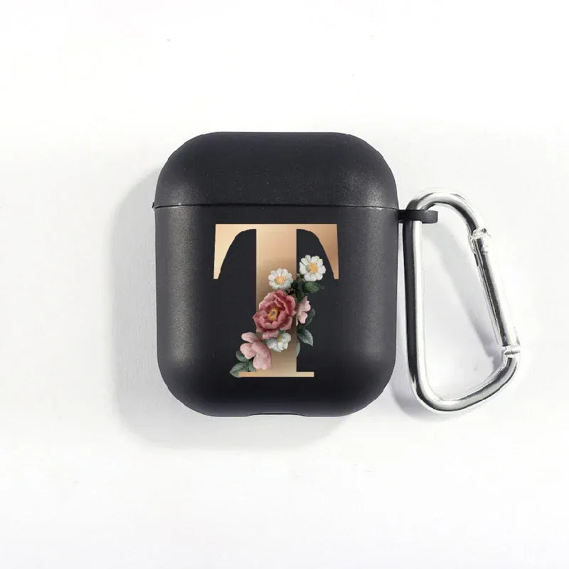 26 Alphabet Flower Airpods Cover - Viexta