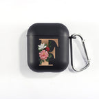 26 Alphabet Flower Airpods Cover