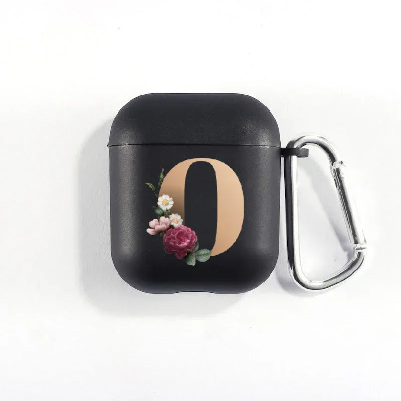 26 Alphabet Flower Airpods Cover - Viexta