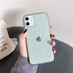 Transparent Diamond Pattern iPhone Case - Viexta