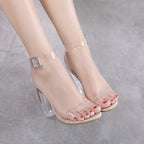 Transparent High Heels Pumps