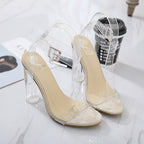 Transparent High Heels Pumps