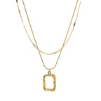 Double Layered Sweater Neckpiece - Viexta