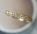Stainless Steel Zircon Ring - Viexta