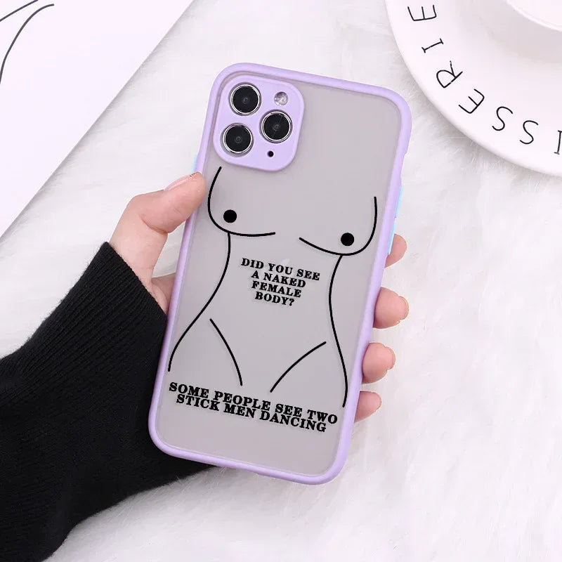 creative-body-line-iphone-case - Viexta