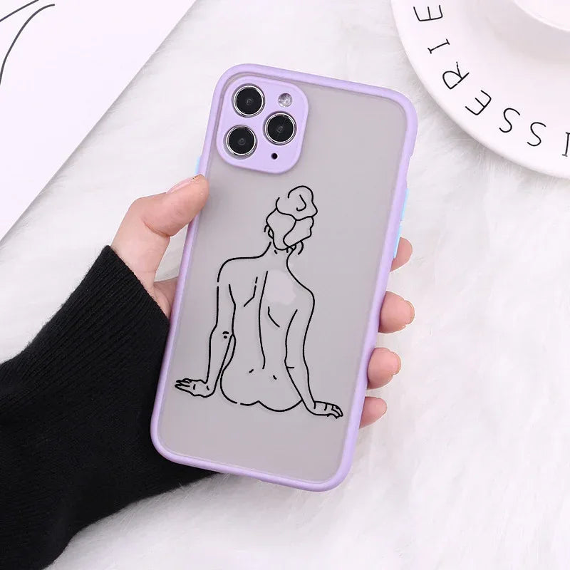 creative-body-line-iphone-case - Viexta