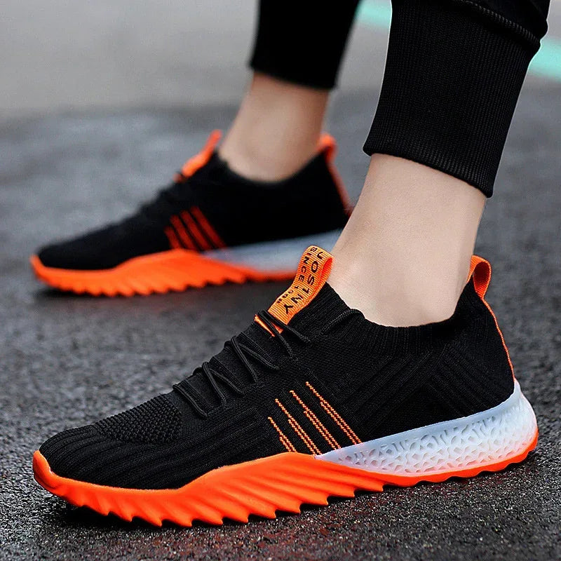 Flying Woven Mesh Breathable Sneakers - Viexta