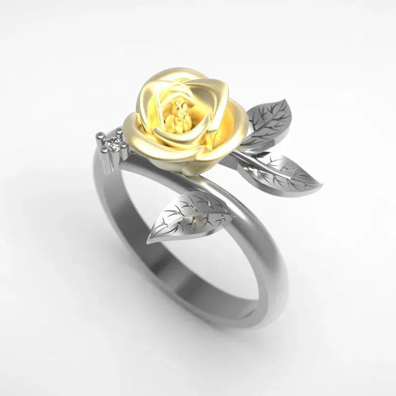 fashion-flower-18k-ring - Viexta