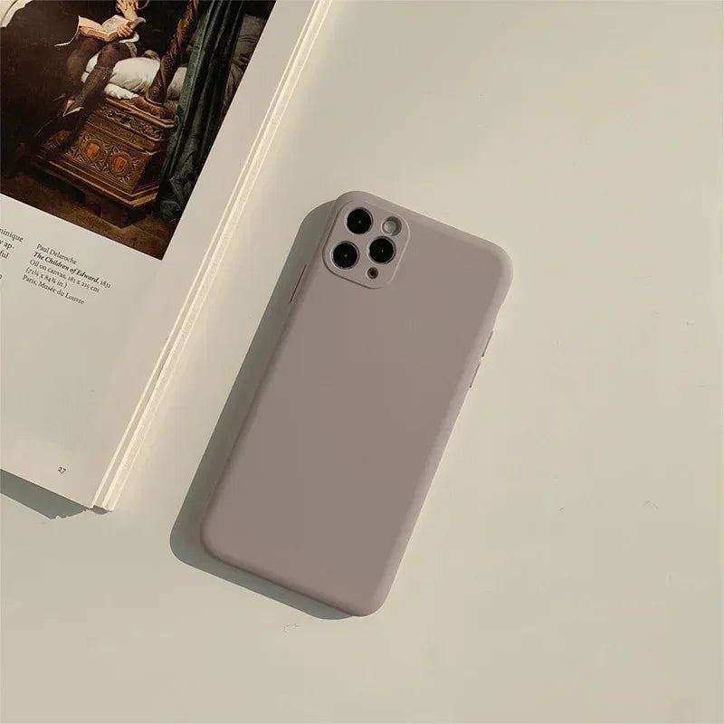 Liquid High-Grade Gray Phone case For IPhone - Viexta
