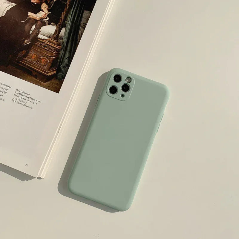 Liquid High-Grade Gray Phone case For IPhone - Viexta