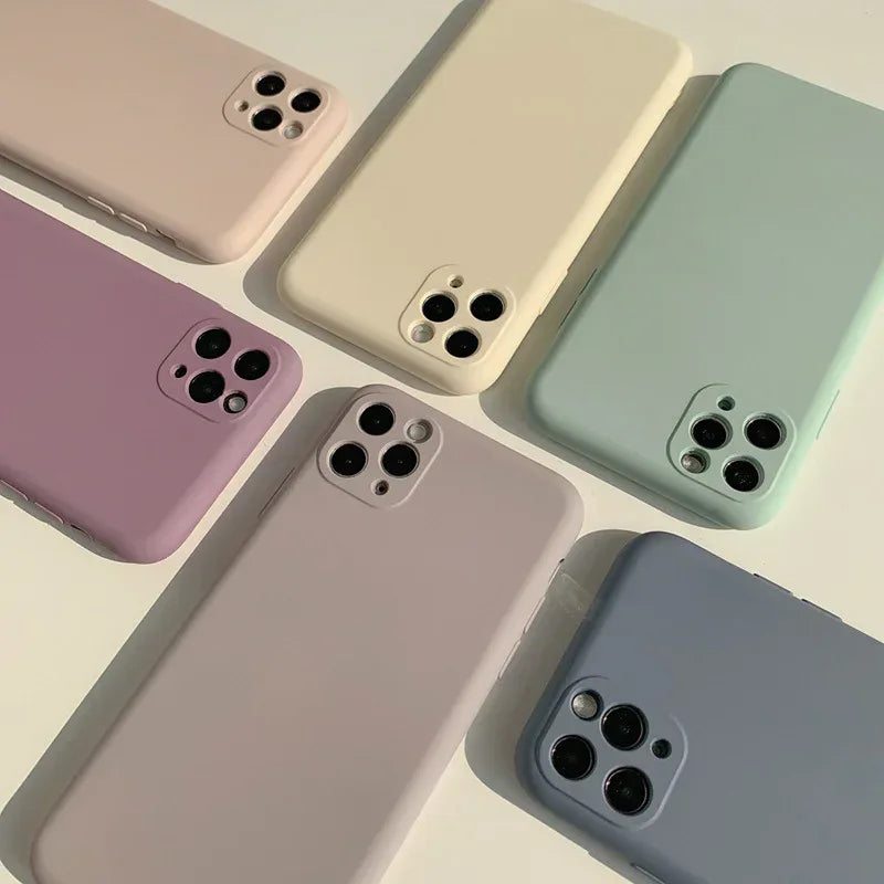 Liquid High-Grade Gray Phone case For IPhone - Viexta