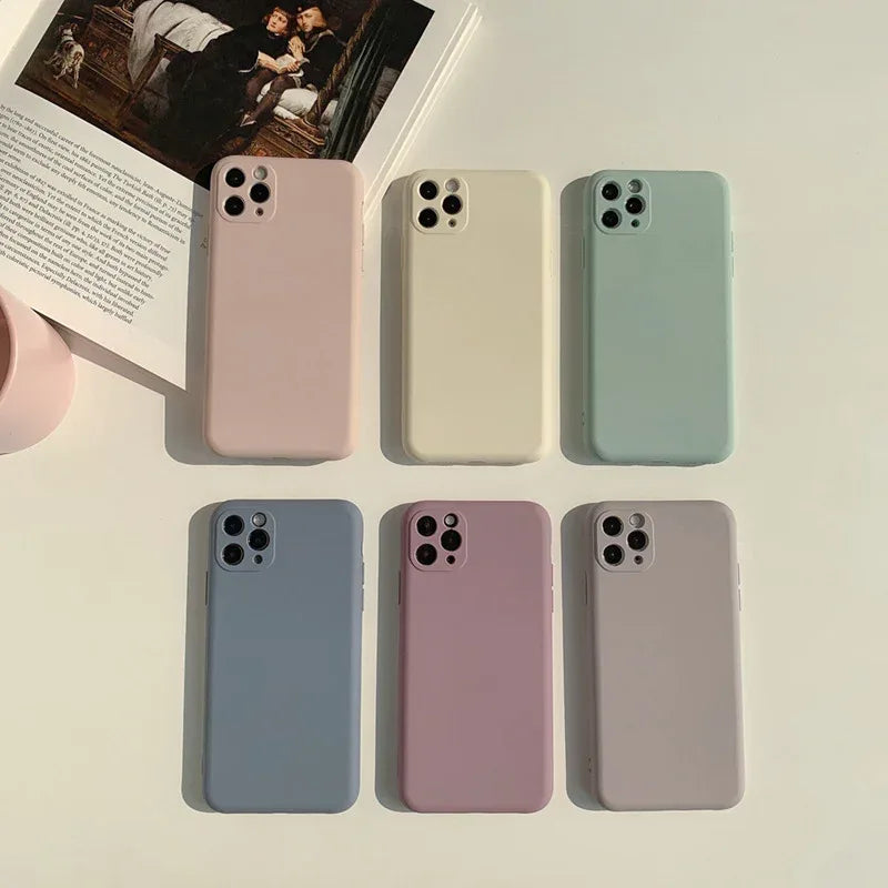 Liquid High-Grade Gray Phone case For IPhone - Viexta