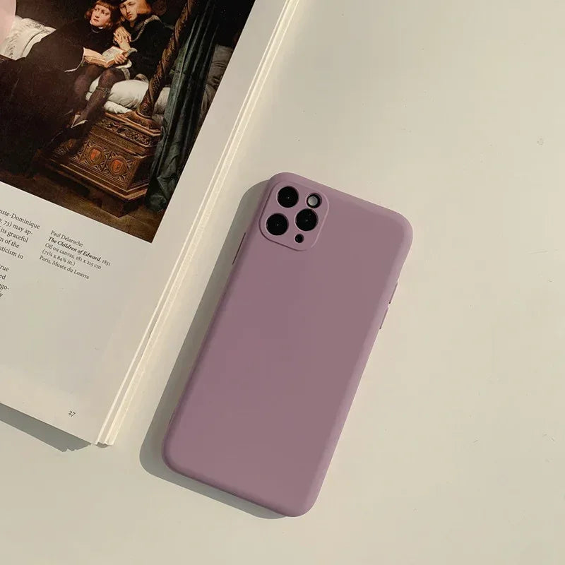 Liquid High-Grade Gray Phone case For IPhone - Viexta