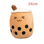Fruit Drink Plush Stuffed Strawberry Boba Tea Cup Toy - Viexta