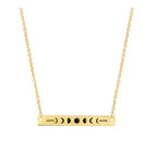 Lunar Eclipse Stainless Steel Army Brand Necklace - Viexta