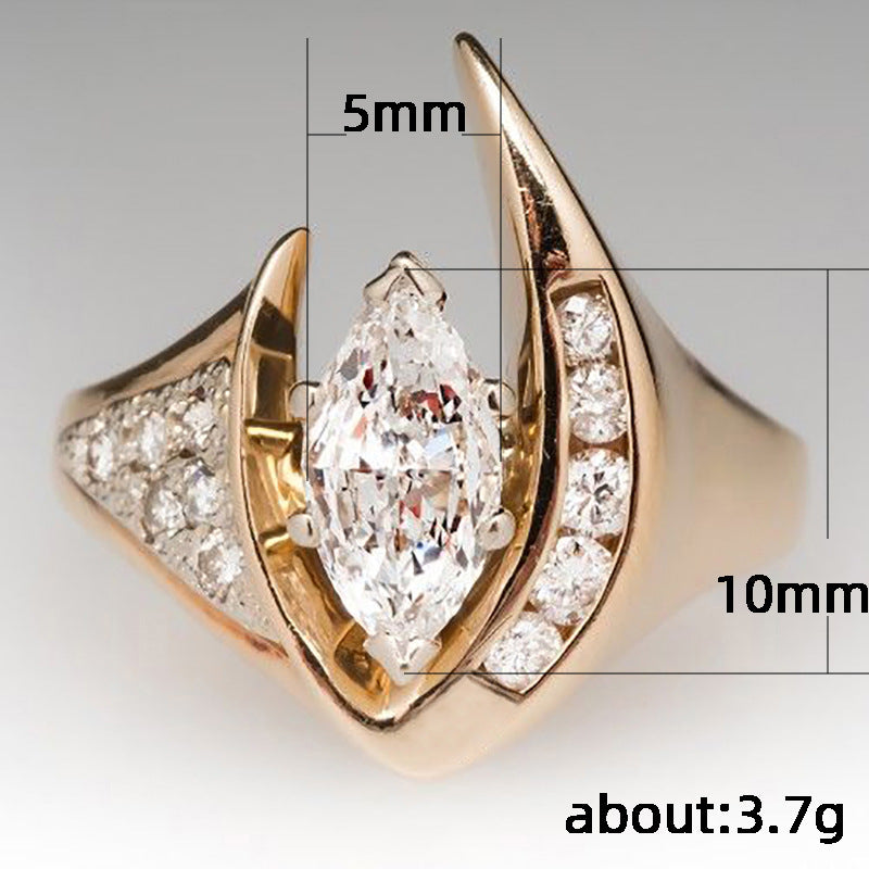 Zircon Exquisite Ladies Ring