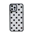 black-and-white-polka-dot-iphone-case - Viexta